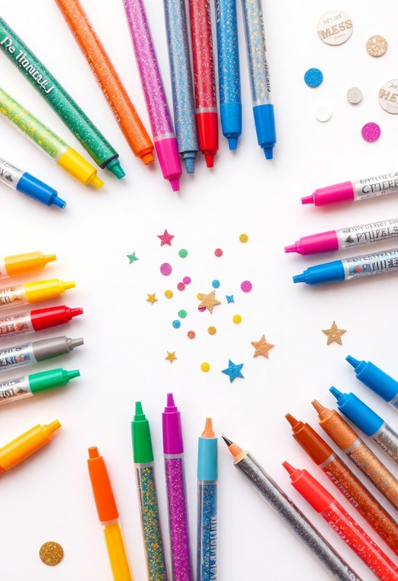 no mess glitter crafting kits