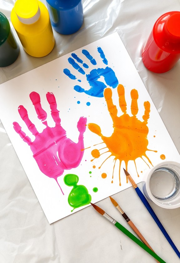 non toxic washable paint substitute