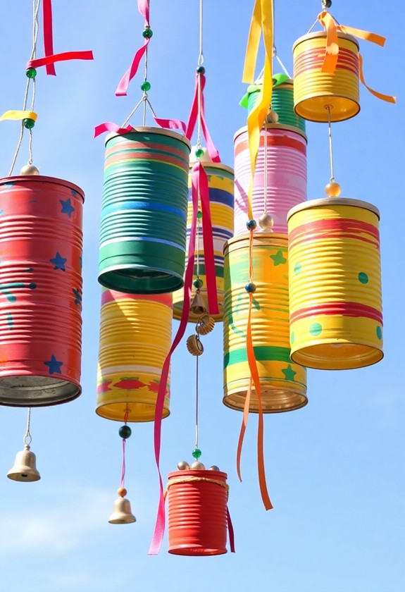 recycled tin can art