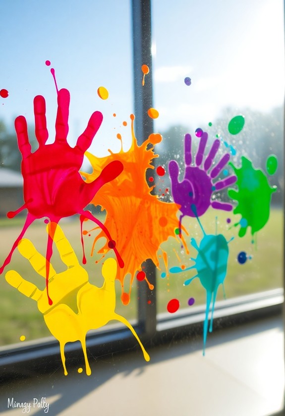 removable art on glass