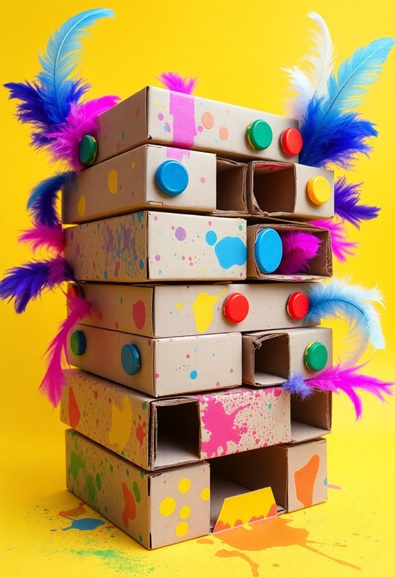 sculpting with recycled materials