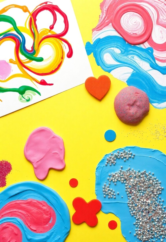 sensory art for toddlers