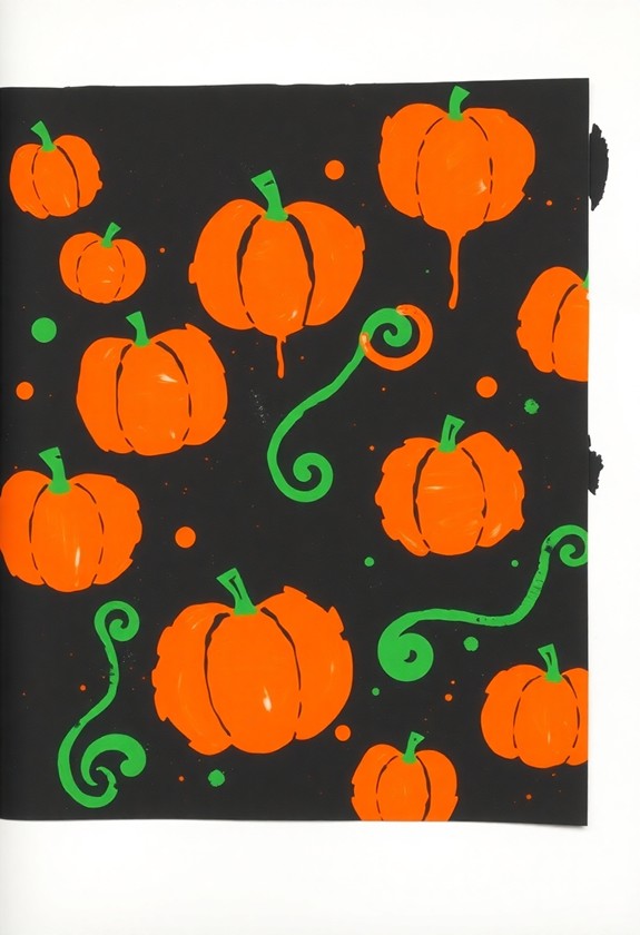 spooky season decorations mess