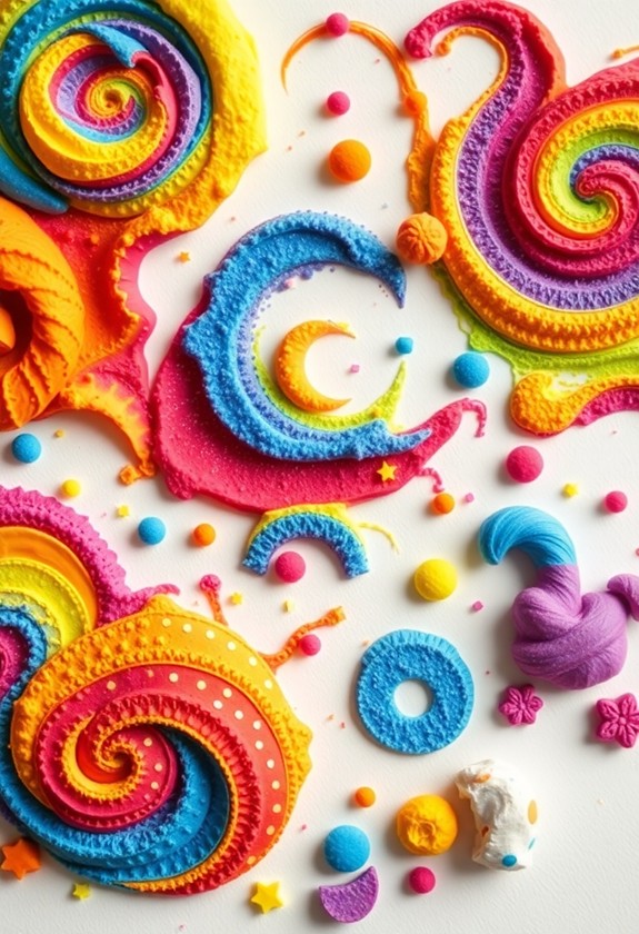 textured 3d art creation