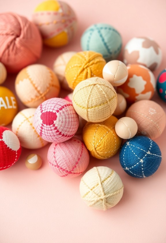 textured fabric sensory toys