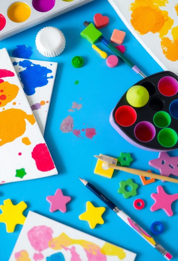 toddler art activities focus enhancement