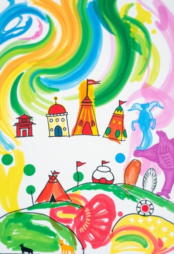 toddler art enhances cultural awareness