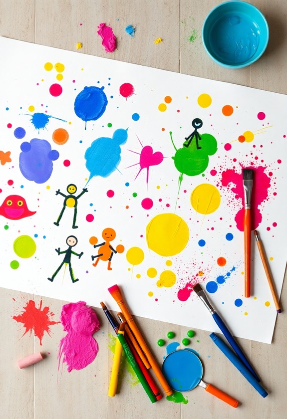 toddler art projects language boost