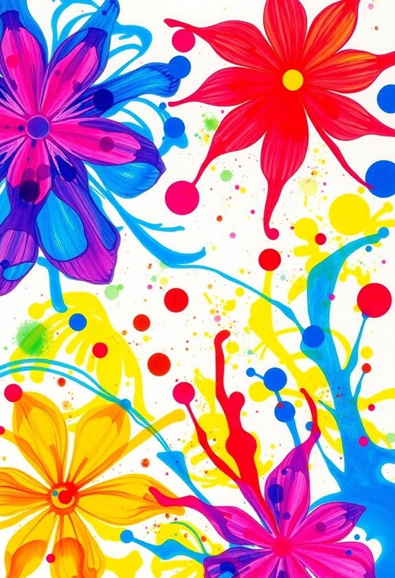 toddler art with food coloring
