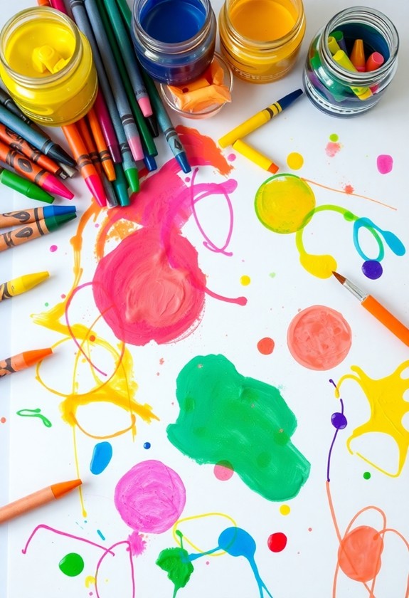 toddler drawing enhances brain development