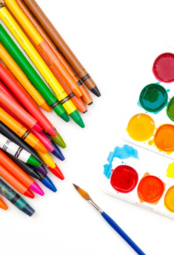 toddler friendly clean coloring tools