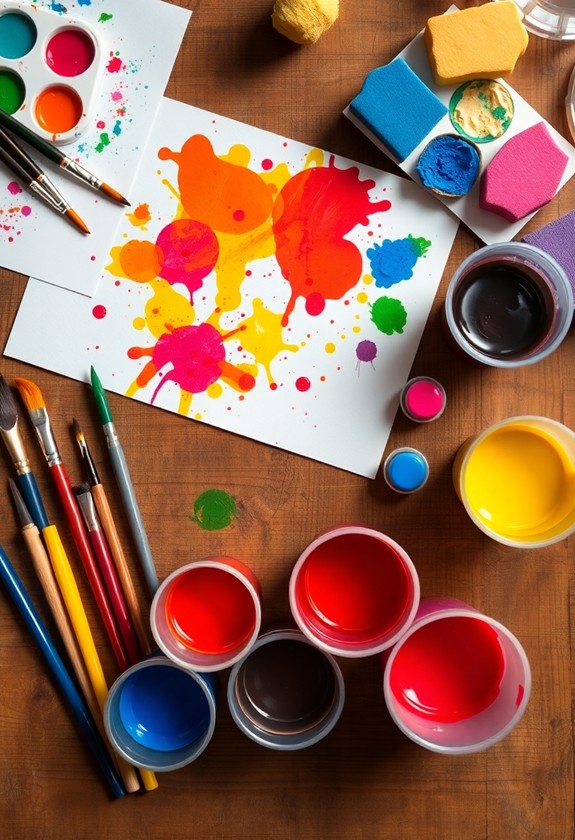 toddler friendly diy painting ideas
