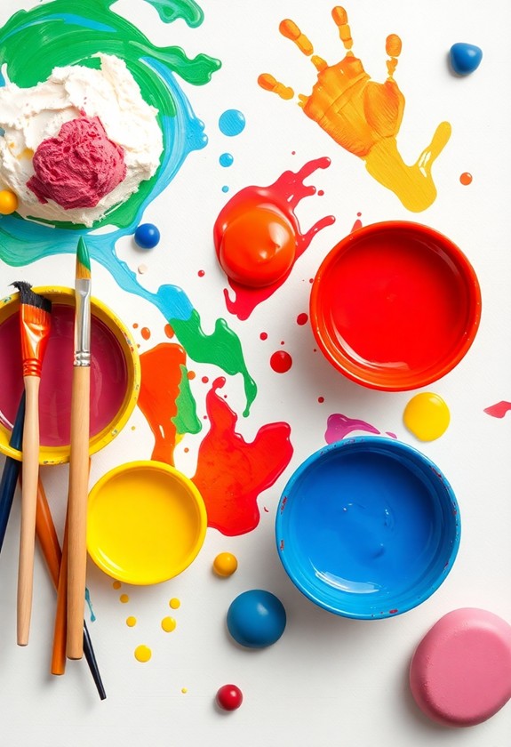 toddler friendly edible paint recipes