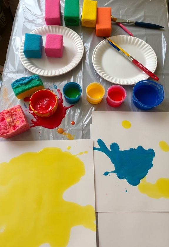 toddler friendly painting supplies